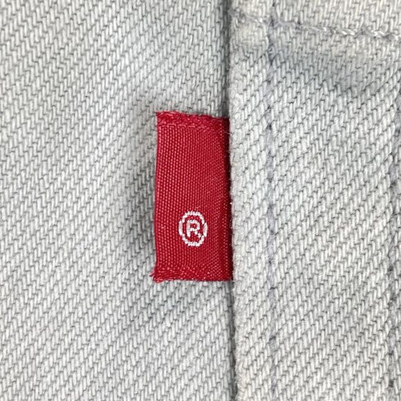 Levi’s 550 Relaxed Fit Jeans Men's 31x30 Grey Trademark Only Tag Vintage Y2K - Picture 8 of 16